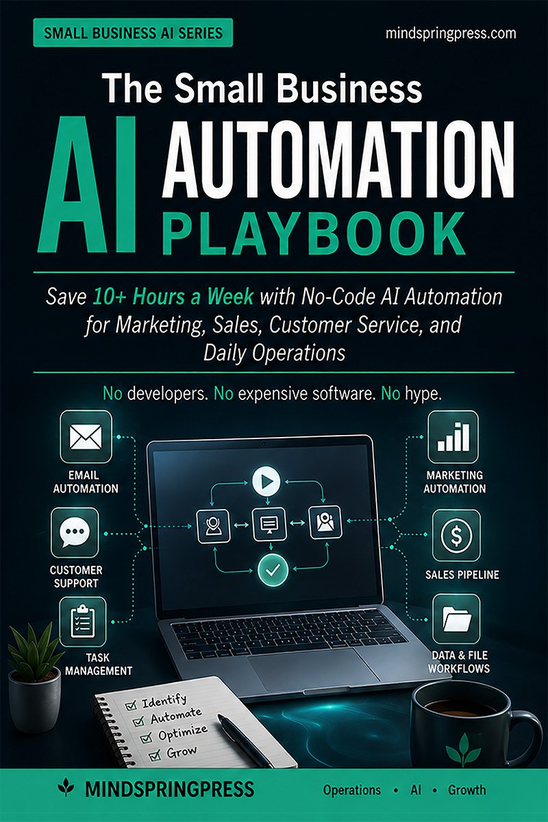 The Small Business AI Automation Playbook — MindSpring Press